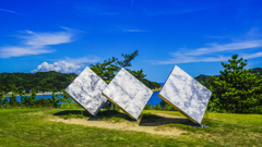 直島 ミラー×3