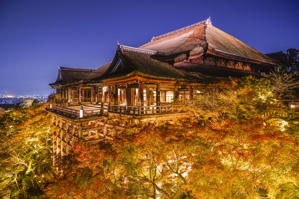 夜の清水寺