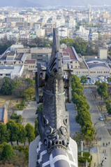 鯱と姫路の町