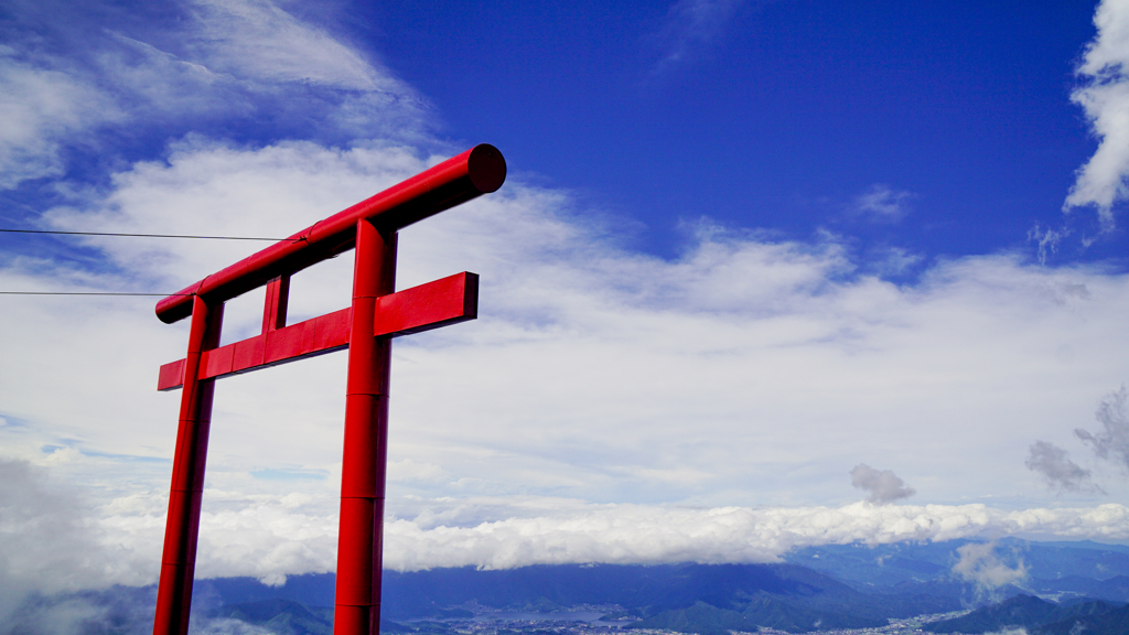 富士山　7合目③