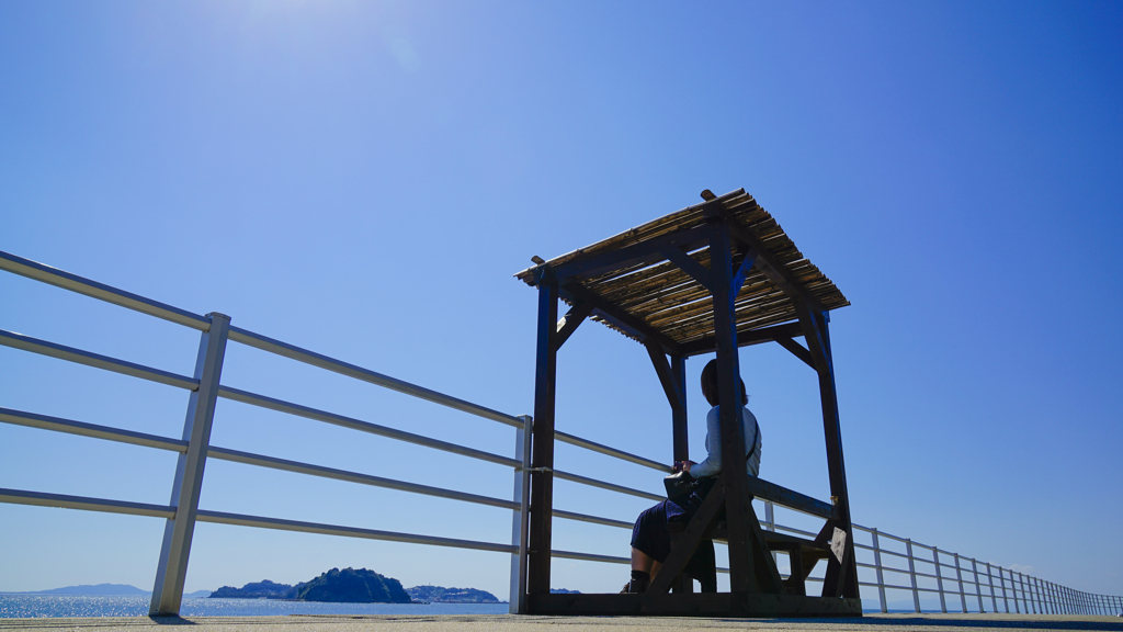 たまには、海でもぼーっと・・・