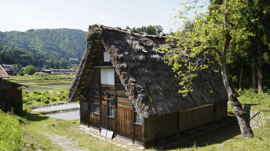 白川郷 合掌造り⑪