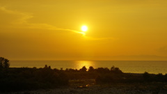 早月川 河口部周辺 夕焼け②