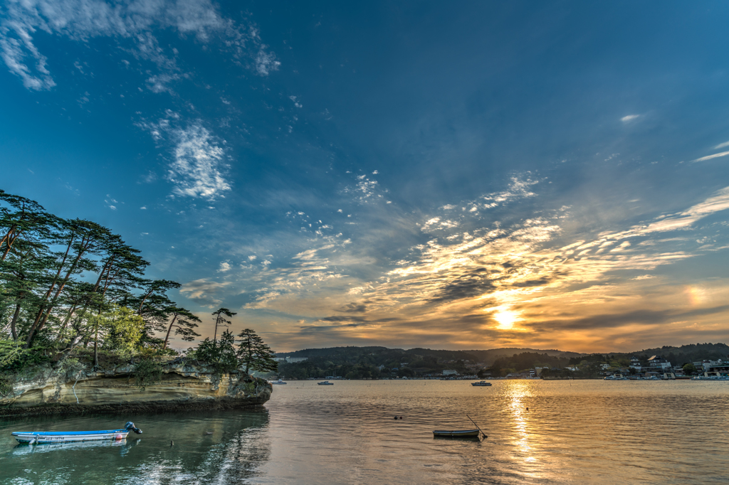 松島 sunset