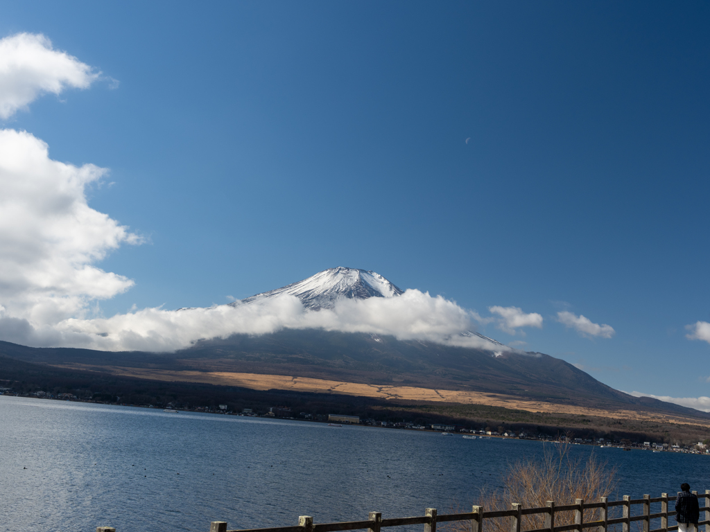 山中湖畔より4