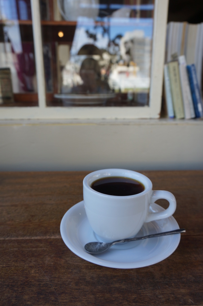 食後にコーヒーを