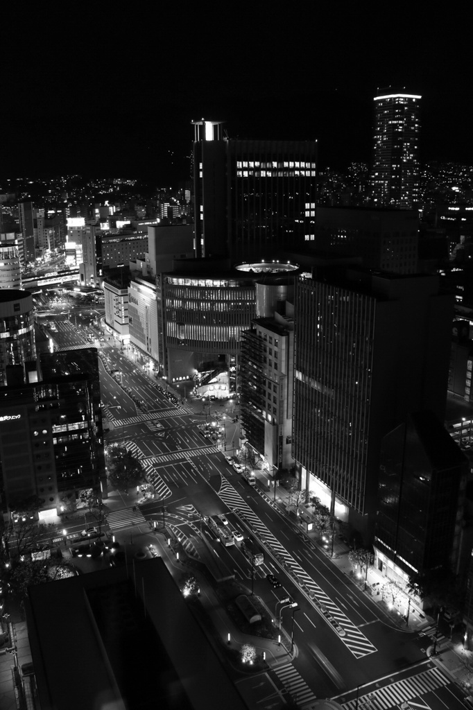 神戸の夜