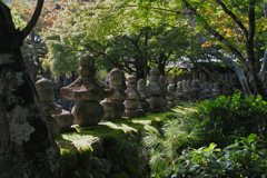 化野念仏寺にて