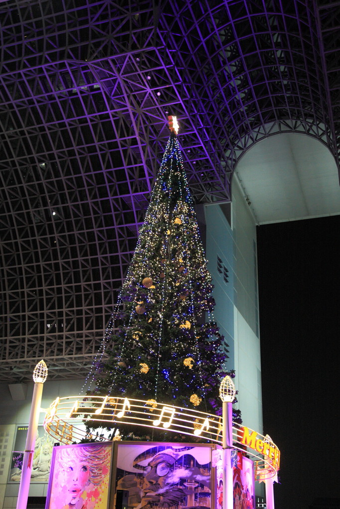 京都駅クリスマスツリー