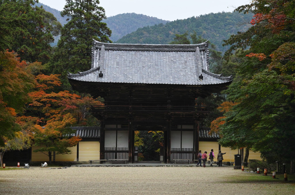 神護寺にて