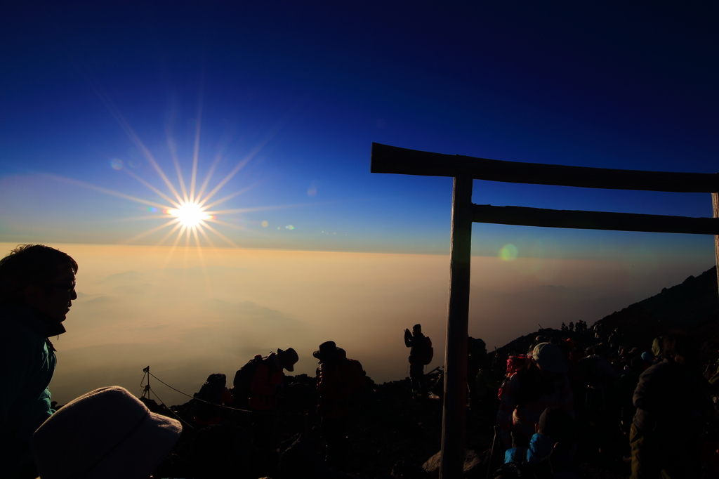 富士山頂 20140725