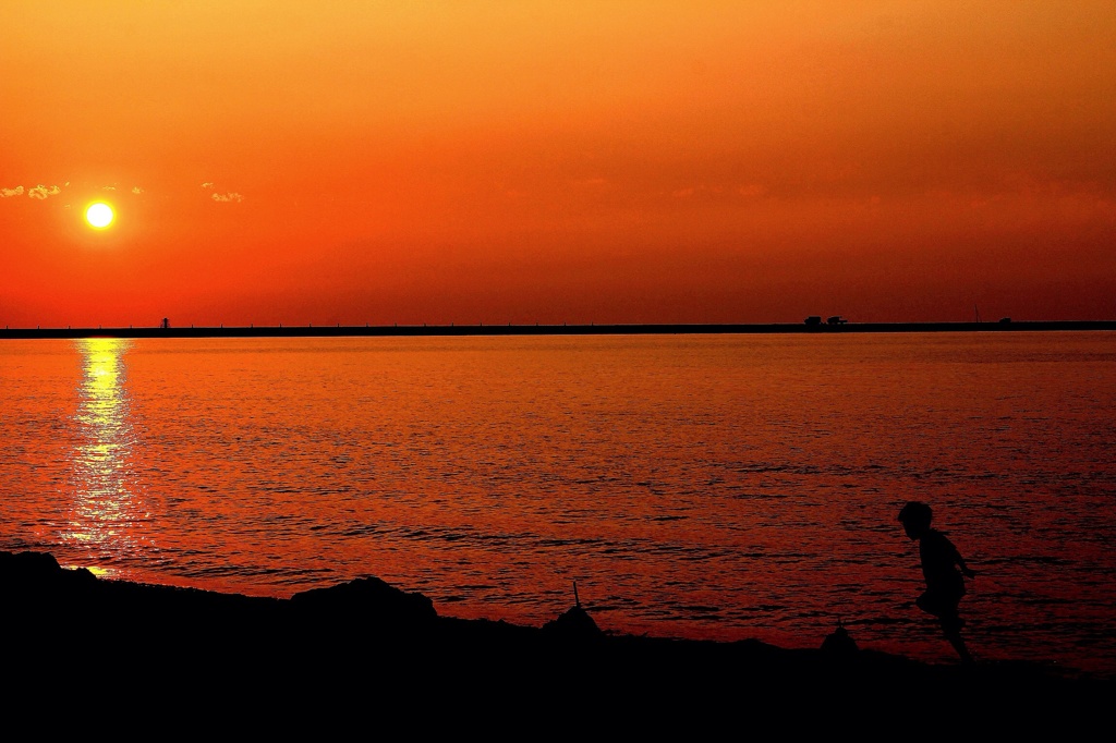 柏崎 夕焼け