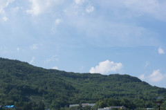 初夏の山