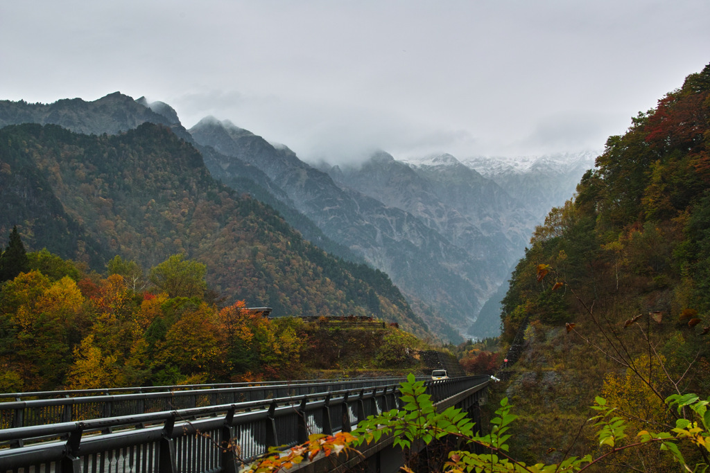 秋・雨・奥飛騨