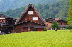 白川郷　合掌造り