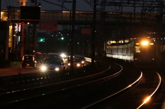 山陽電鉄　夜景