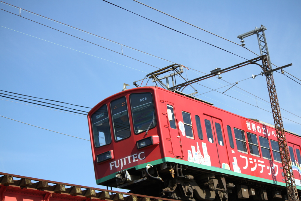 近江鉄道　愛知川鉄橋２