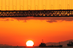 だるま夕日　神戸市内　２