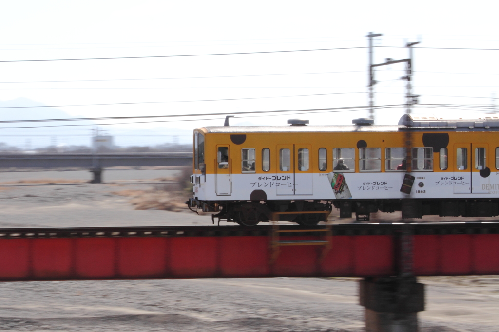 近江鉄道　愛知川鉄橋４