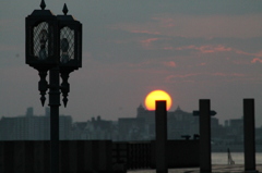 舞子の夕日