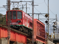 近江鉄道　愛知川鉄橋５