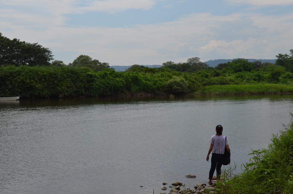 かわ、夏の日の思い出