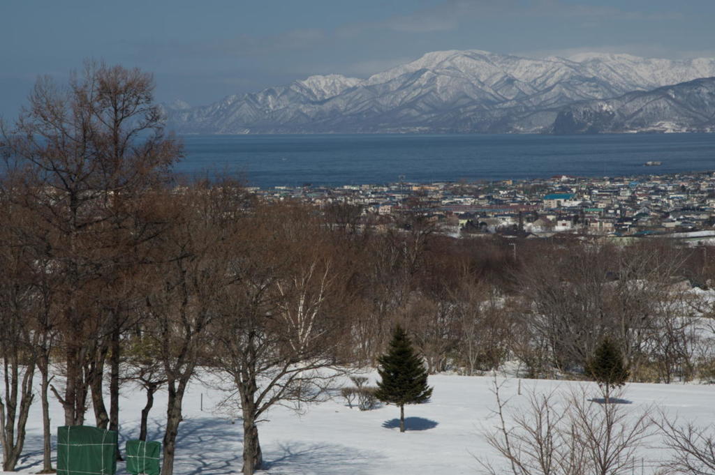 岩内から積丹半島の泊村方向