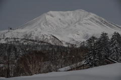 旭岳温泉からの大雪山(旭岳)