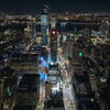 エンパイヤ・ステート・ビルからの摩天楼の夜景