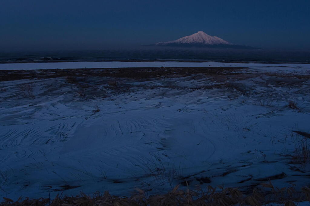 利尻山一人っきり　6:22