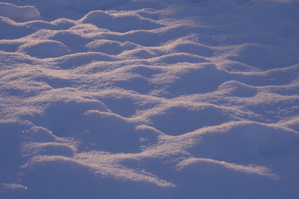 雪面の煌めき