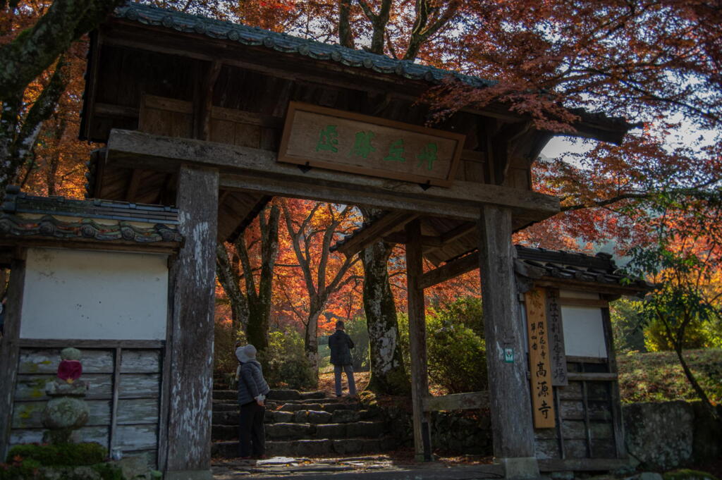 丹波　高源寺　惣門(そうもん)