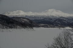 2018/03/08　北海道 忠別湖からの大雪山連峰