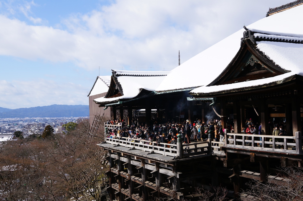 雪の京都1