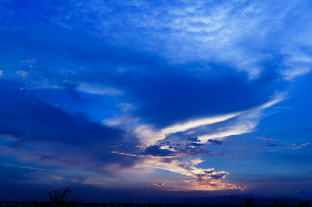 夕立ちの後