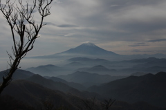 幻想的な富士山