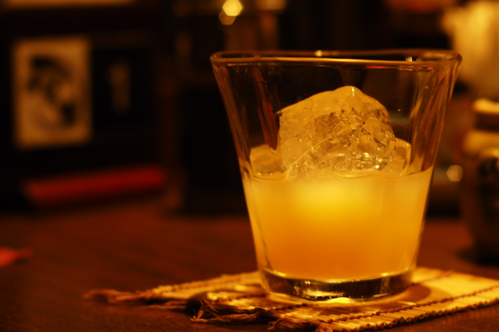 飲み屋にて