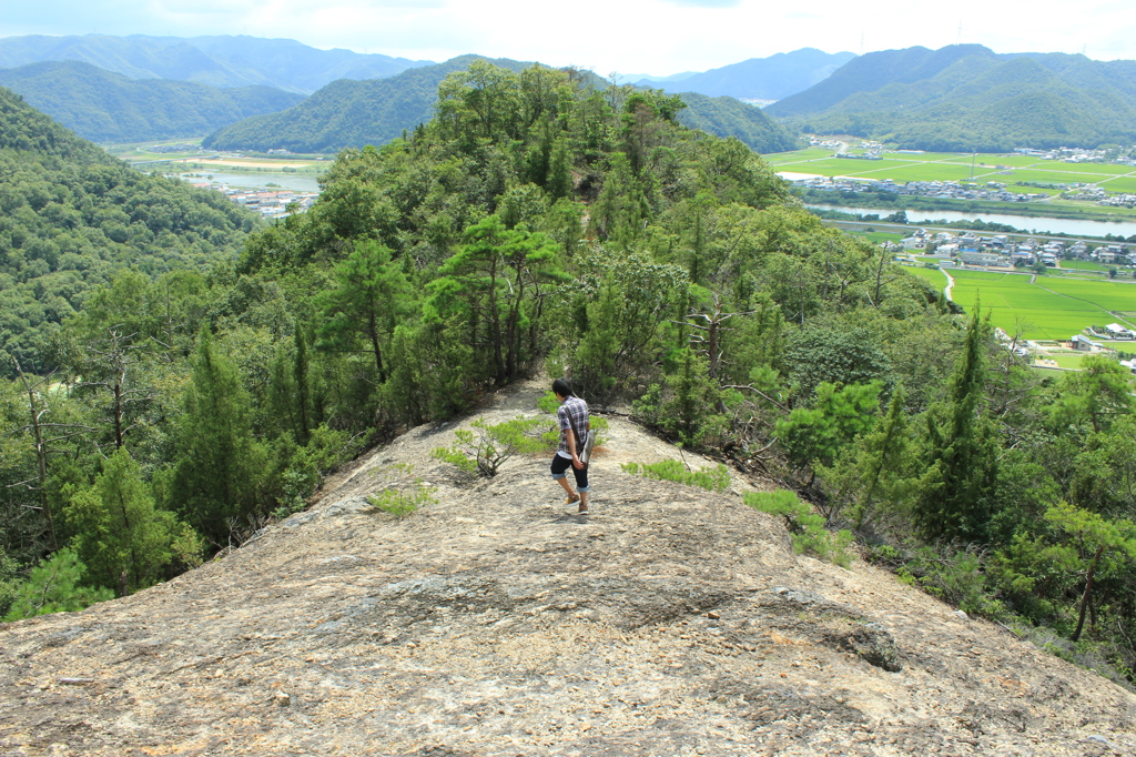 下山途中