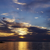 紀伊水道の夕暮れ '15.1.18 ⑤