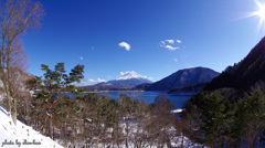 本栖湖 冬景色