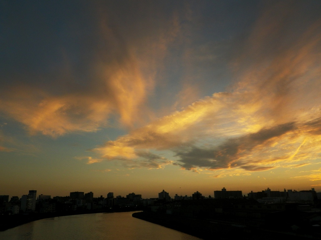 2014.09.09 今日の夕焼け①