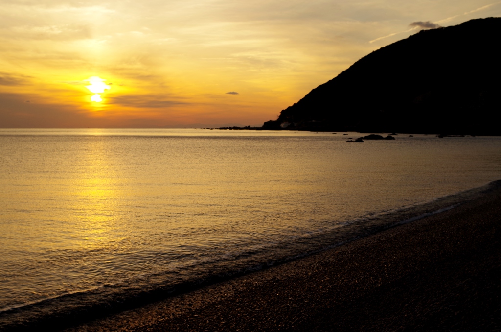 煙樹海岸 夕暮れ '14.12.27 ①