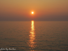 Solar way of the Seto Inland Sea