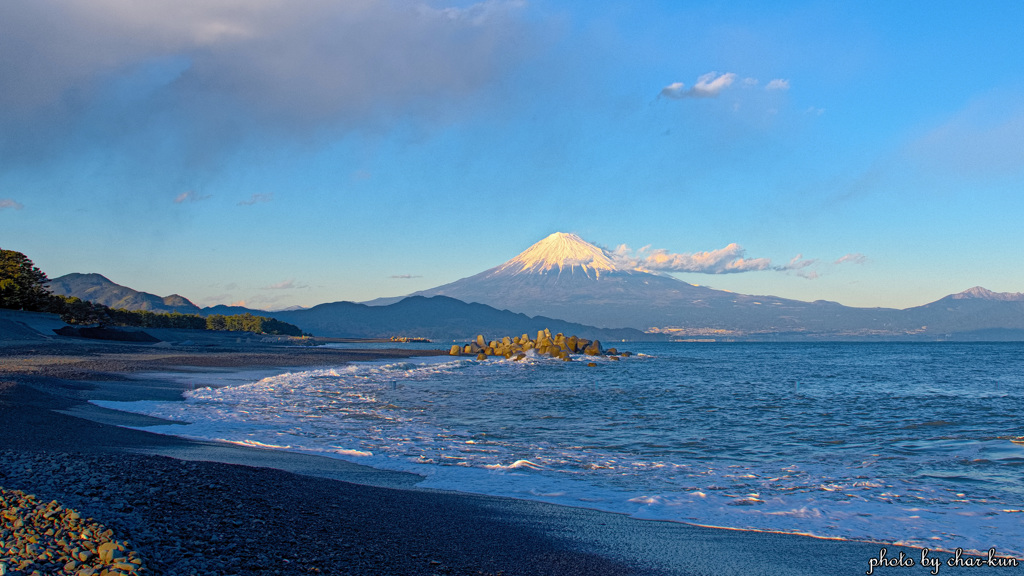 富士遠景～三保の松原より②