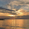 紀伊水道の夕暮れ '15.1.18 ④