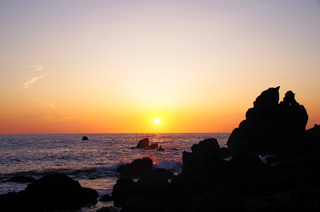 越前海岸夕景～2015.05.21