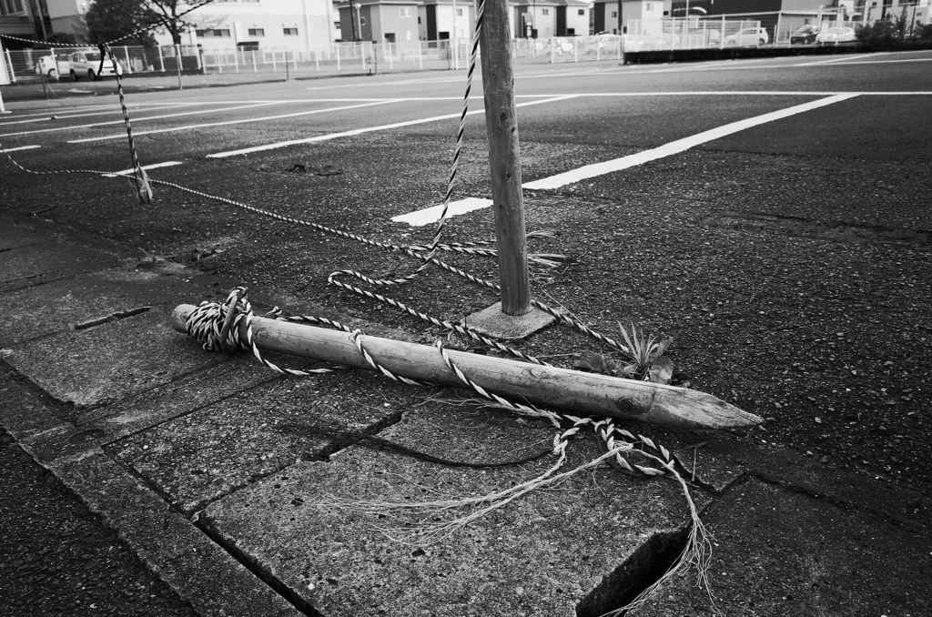 誰かの跡
