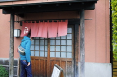 蕎麦屋の風景