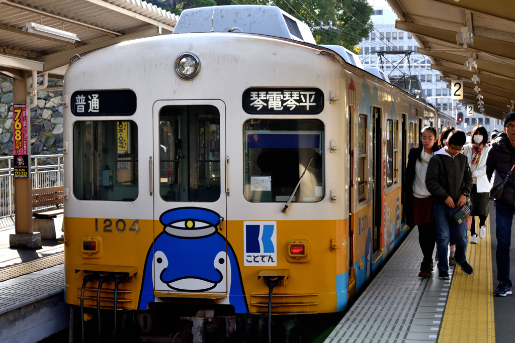 琴電の風景