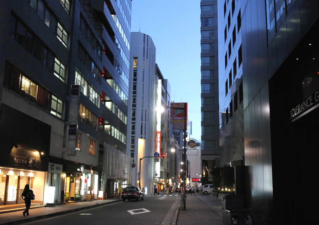 金曜の銀座散歩